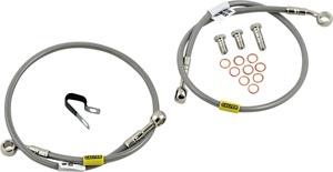 Stainless Steel Front Brake Line Kit - 2 Lines - For Honda CBR929RR & CBR954RR