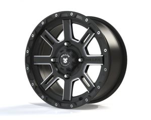 Bullite Lancer Wheel Black 14x7 4x137 5+2 - ATV/UTV wheel 14x7 4x137 Black