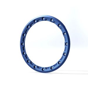 Bullite Beadlock Ring 14 Inch Blue For BT Series Wheels - Beadlock ring for 14 in Bullite BT series wheels, blue