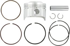 Wiseco 65.50mm Piston Kit 12:1 Compression Fits Honda 4289M06550