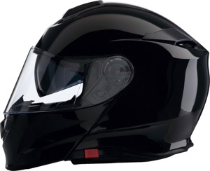 Z1R Solaris 2.0 Modular Helmet Black M - Modular helmet with drop-down sun visor