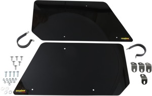Maier Black Number Plates Fits YXZ 1000R