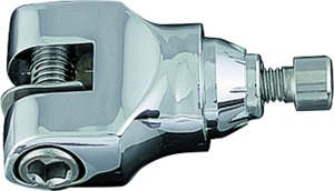 Serrated Replacement Clevis with Hardware Chrome by Kuryakyn