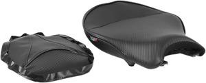Sargent World Sport Solo Seat Black CarbonFX Vinyl w/Cover WSP-568-19
