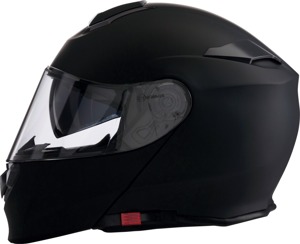 Z1R Solaris 2.0 Modular Helmet Matte Black 4XL - Modular helmet with drop-down sun visor