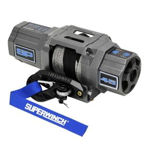 Superwinch SP 45SR 4500 lb Winch 12V Synthetic Rope & Fairlead - 4500 lbs 12V winch with 40ft synthetic rope