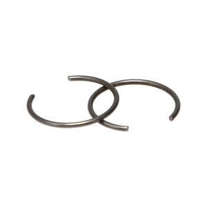 Wiseco 22mm Round Wire Piston Circlips Pair W5590