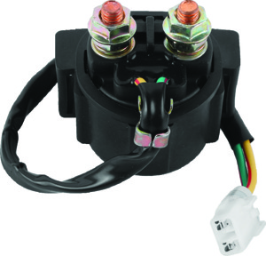 QuadBoss Starter Solenoid & Relay For 1984 Honda ATC200ES - Fits 1984 Honda ATC200ES Big Red