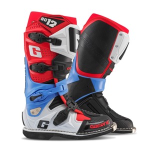 Gaerne SG-12 Motocross Boots Realm Size 9 - Premium offroad boots with dual-stage pivot system