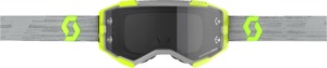 Scott Fury Goggle LS Grey/Yellow with Grey Works Lens - Adult Size