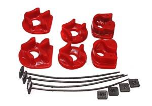 Energy Suspension Red Motor Mount Inserts Fits 90-93 Acura Integra