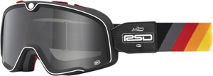 100% Barstow Goggle Roland Sands Malibu Smoke Lens Adult Unisex - Smoke lens goggles, Roland Sands Malibu, Adult Unisex