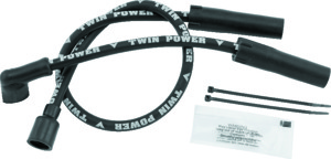 TwinPower Ignition Wire Set Black For 1986-2003 XL Except XL 1200S - Ignition wire set for 86-03 XL except XL 1200S