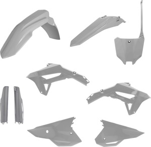 Full Plastic Kit Gray - For 22-24 Honda CRF250R/450R