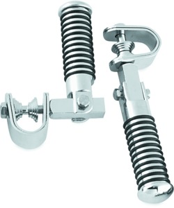 Biker's Choice Clamp-On O-Ring Pegs for 1" to 1-1/8" Bars