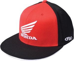 Men's Honda Big Wing Hat - Honda Big Hat Redblk S/M