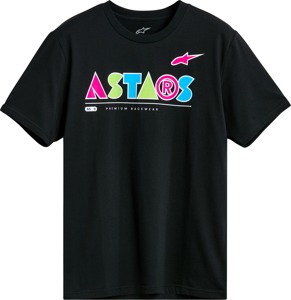 Alpinestars Cereal SS CSF Tee Black XL Men's Short Sleeve Shirt - Men's black XL short sleeve tee by Alpinestars
