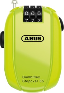 ABUS Combiflex Stopover Retractable Lock Universal - Retractable combo lock with 65cm cable