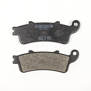 Braking 813SM1 Semi-Metallic Brake Pad Set For Honda/Kawasaki Models - Semi-metallic pad set For select Honda/Kawasaki