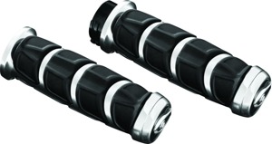 Kuryakyn Kinetic Grips Chrome Metric â€“ Chrome Finish