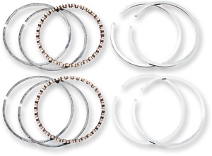 Hastings Moly Piston Rings +.005" for Big Twin 1550cc/Twin Cam 1690