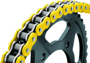 BikeMaster 520x120 BMXR O-Ring Chain Yellow - Yellow O-Ring chain, 520x120 link, universal fit