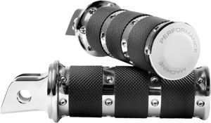 Performance Machine XLS Rider Footpegs - Chrome
