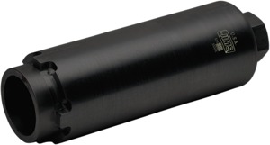Jim's Fork Nut Socket Black for Softail Inverted Forks For 18-20 HD Softail