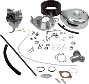 S&S Super E Carburetor Kit For Harley 99-05 Big Twin Models - Carburetor kit for Harley-Davidson 99-05 Big Twin