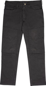 ICON Conductor Jeans Men's Black Size 34 - Relaxed fit denim riding jeans