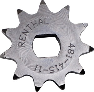 Renthal 11T Front Sprocket Standard Natural Fits 09-23 KTM 50 SX/Mini/SXS