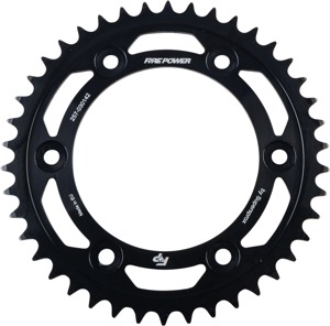 Fire Power Rear Steel Sprocket 42T Black For Honda XR650L XR600R CRF250L