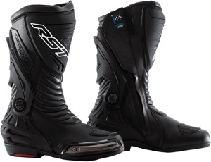 RST Tractech Evo III WP Sport Boot Black Size US 7 - Waterproof CE-rated riding boot in US size 7