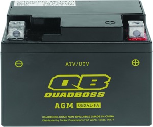 QuadBoss AGM Battery QBX4L-FA Maintenance-Free