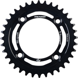 Fire Power Rear Steel Sprocket 36T Black For Honda CR60R 1983-1984 - 36 tooth rear steel sprocket For Honda CR60R 83-84