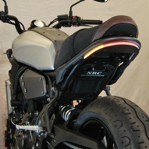 New Rage Cycles Fender Eliminator Kit Tucked Black Fits 16-21 Yamaha XSR700