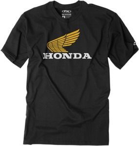 Factory Effex Men's Honda Classic Tee Black Large