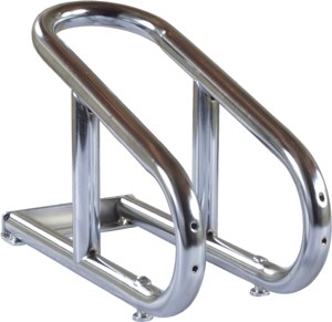 Fire Power 3.5 Inch Wheel Chock with Hardware - Heavy-duty wheel chock for trailers, 3.5 inch