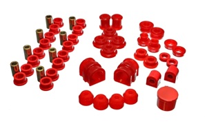 Energy Suspension Hyper-Flex Master Bushing Set Red Fits 91-02 Saturn S