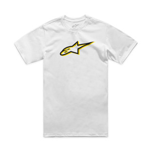 Alpinestars Ageless Shadow CSF Tee White/Black Large - Short sleeve tee, White/Black, size Large