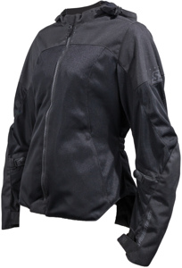 Speed and Strength Trial By Fire Mesh Jacket Black 2XL - Black mesh textile motorcycle jacket, size 2XL