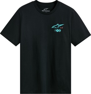 Alpinestars Asym SS CSF Tee Black X-Large Men's - Men's black short sleeve tee, size XL