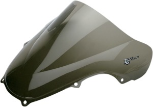 Light Smoke Double Bubble Windscreen - For 00-03 GSXR750 & 01-03 GSXR1000/GSXR600