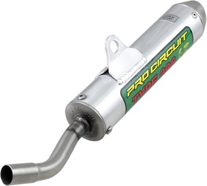 Type 296 Aluminum Slip On Exhaust Silencer w/ SA - For 19-21 Yamaha YZ85