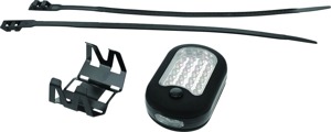DragonFire Racing LED Dome Light Kit Removable Black - Portable LED dome light kit with mount