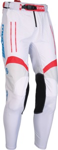 Moose Alpha One Offroad Pants Men's 28 White/Black/Red/Blue - Men's offroad pants, size 28, White/Black/Red/Blue