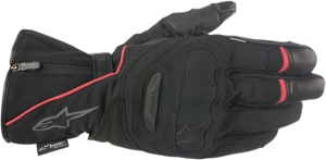 Primer Drystar Leather Street Riding Gloves Black/Red Large