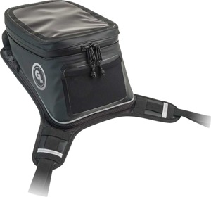 Giant Loop Diablo Tank Bag 6L Black Waterproof Universal Fit - 6L tank bag, waterproof, universal fit, black