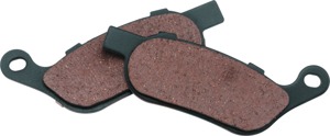 Twin Power Organic Rear Brake Pads For 08-17 Softail and Dyna