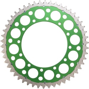 Renthal Twinring Rear Sprocket 520 50T Green Fits 20-22 KLX300R